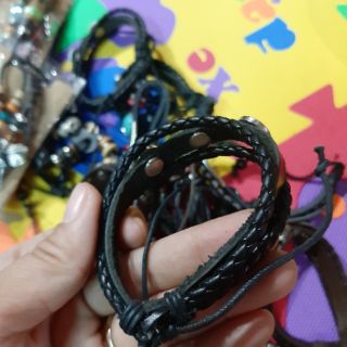 Combo 3 dây da mix hạt