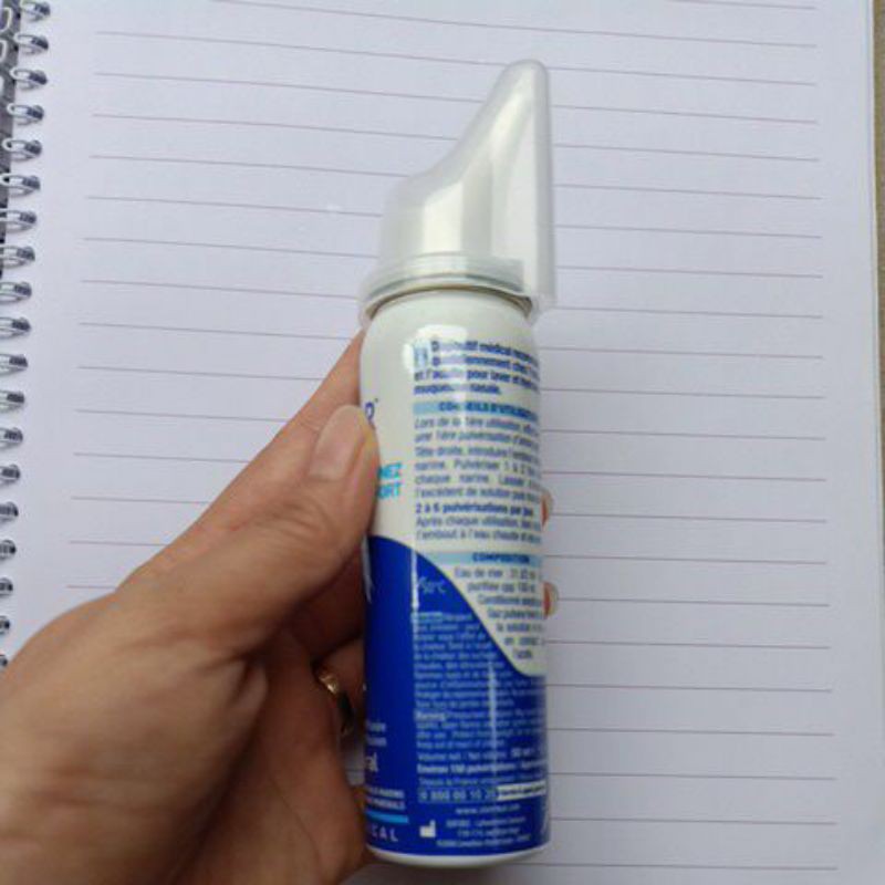 Xịt mũi nước biển  Sterimar của Pháp