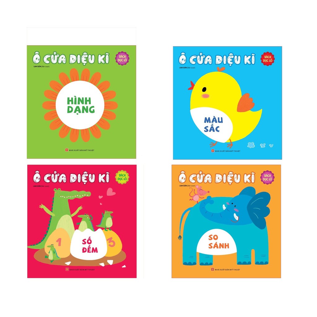 Sách Đục Lỗ - Combo Ô Cửa Diệu Kì - (Bộ 4 Cuốn ) - TSTN