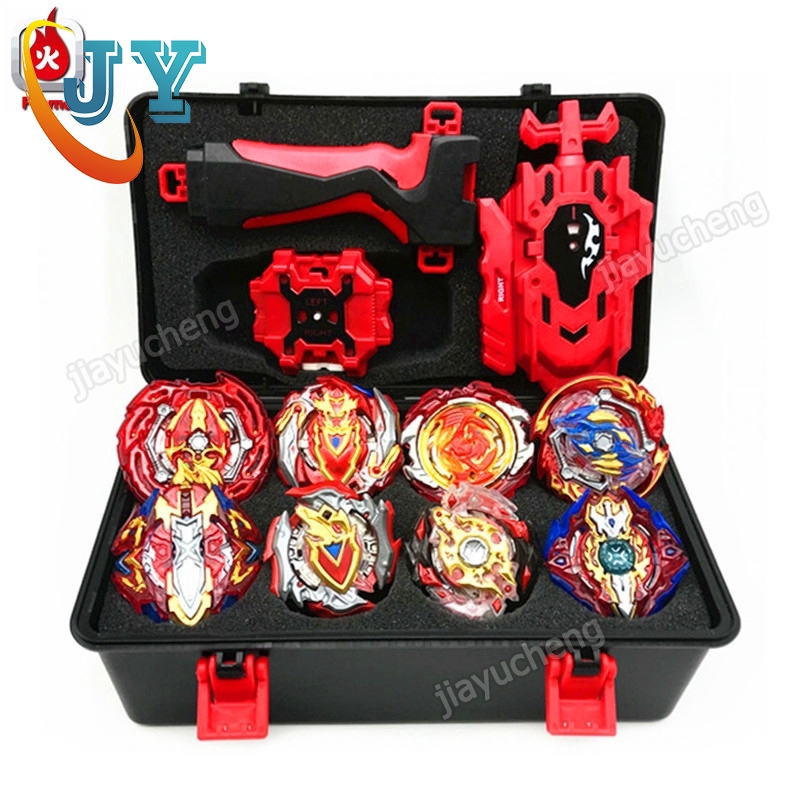 Bộ đồ chơi con quay vô cực Beyblade kim loại 4D kèm bệ phóng ngộ nghĩnh