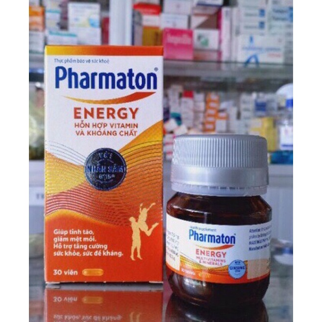 Pharmaton viên uống bổ sung vitamin và khoáng chất