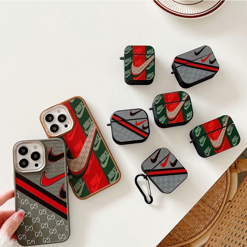 Vỏ Bảo Vệ Hộp Sạc Tai Nghe compatible AirPods 2 3Ds3 + Hộp Đựng compatible AirPods2gen Hiệu GG Prefercompatible AirPods3