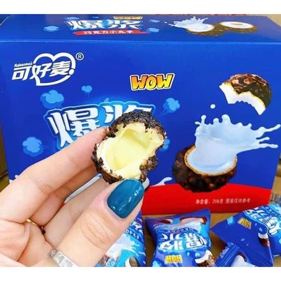 bánh oreo nhân tan chảy wow 200g - siêu hấp dẫn