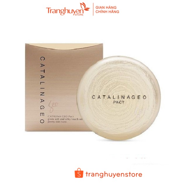 Phấn phủ Geo Lamy vàng siêu mịn Catalina Golden Pact