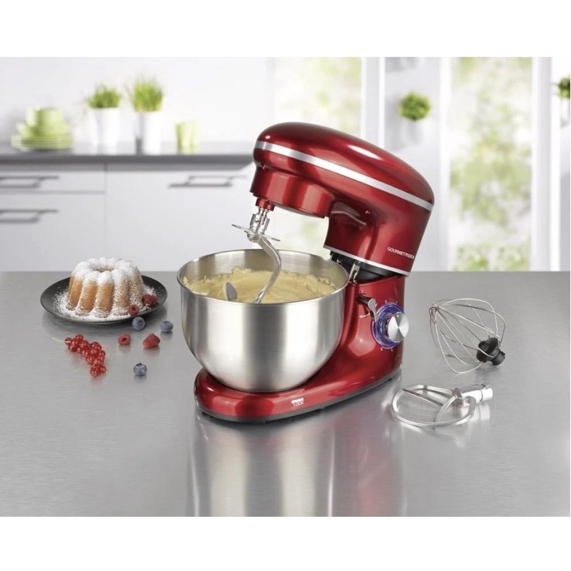 MÁY NHỒI BỘT, QUẾT GIÒ CHẢ, MỘC, CHẢ CÁ - GOURMETMAXX công suất lớn 1500W, cối 5lit