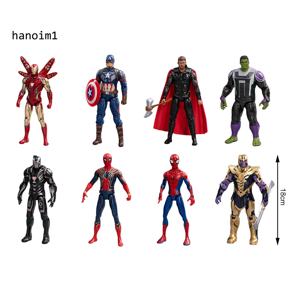 Mô Hình Nhân Vật Siêu Anh Hùng Avengers Thor Hulk Iron Man