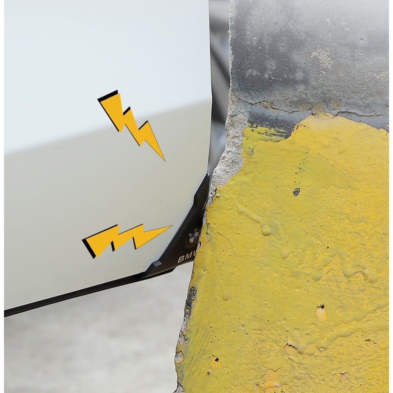 Set 2 Ốp Bọc Góc Cửa Xe Hơi Toyota Vios Yaris Altis Land Cruiser Camry Avanza Innova Hilux Chống Trầy Xước