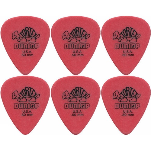 Pick gảy đàn guitar Dunlop Tortex 418R-Hàng nhập Mỹ