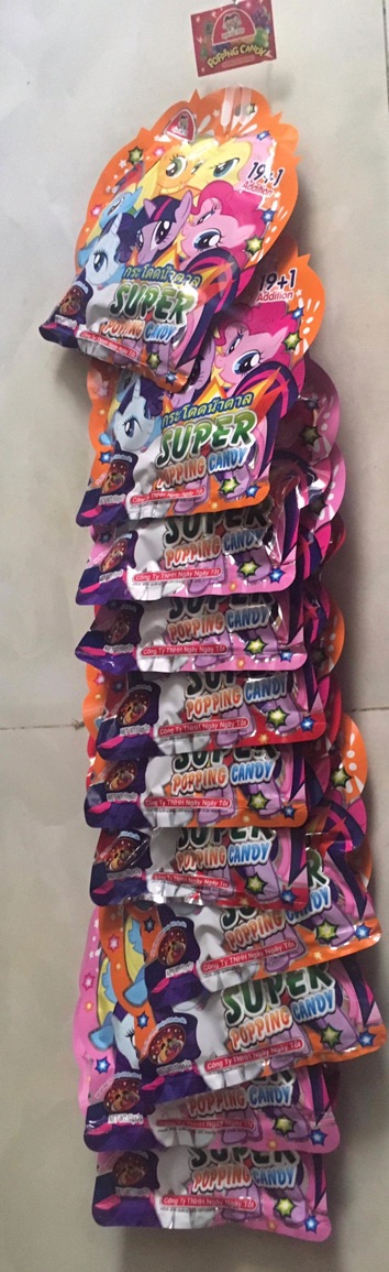 KẸO NỔ SUPER POPPING CANDY (12 bịch)