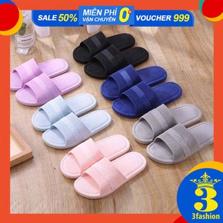 Dép Nhựa 3Fashion Cao Cấp Chống Thấm Nước Ponyam Stye Hàn Quốc - 3189W