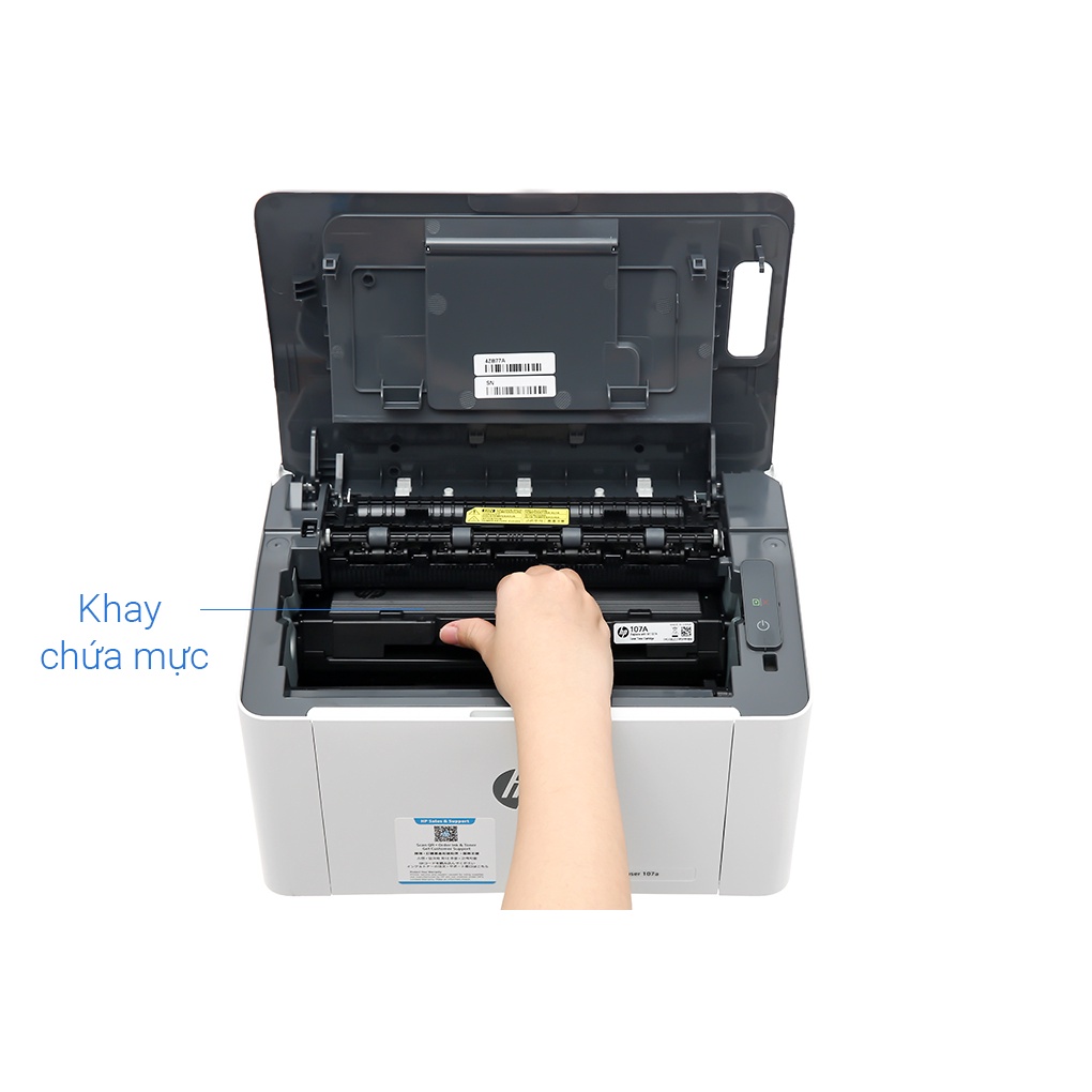 Máy in Laser đơn năng đen trắng HP 107A_4ZB77A – Hàng chính hãng