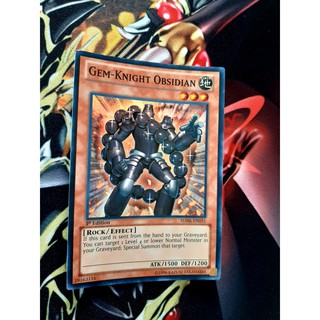 [ Đỗ Lạc Shop ] Thẻ Bài Yugioh Monster Gem-Knight Obsidian - HA06-EN031 - Super Rare