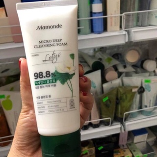 Sữa rửa mặt Mamonde hoa sen