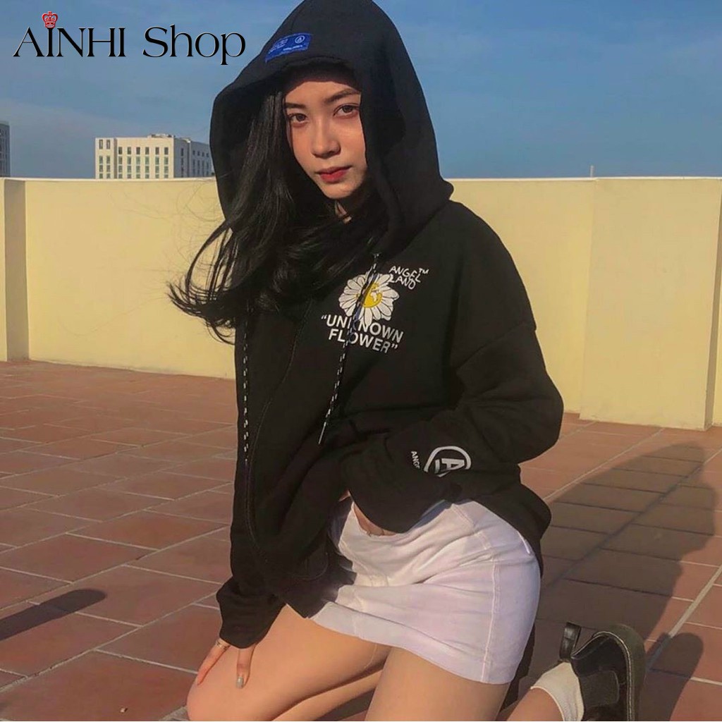 Áo Hoodie Không Xù lông Dành Cho Nam Cho Nữ Có Mũ Chất Nỉ Form rộng in hình Angel Land Đôi Unisex ( Kèm Ảnh Thật) | BigBuy360 - bigbuy360.vn