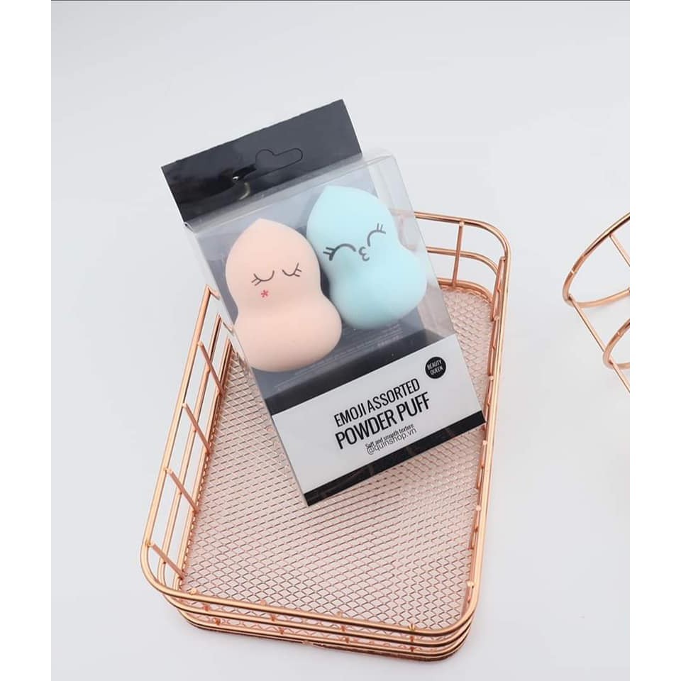 Mút Tán Kem Nền Miniso Emoji Assorted Powder Puff