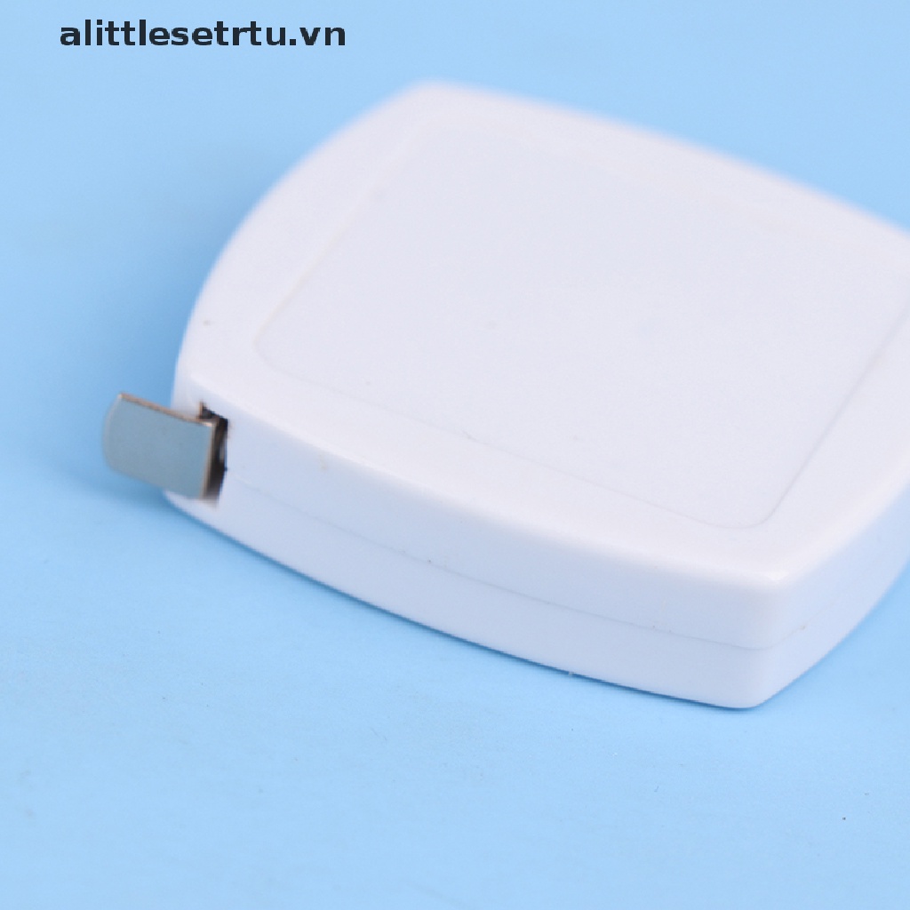 Thước Dây Bằng Kim Loại Dài 2M Có Móc Khóa Tiện Dụng