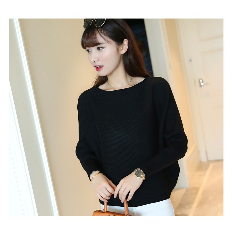 Áo len cánh dơi freesize