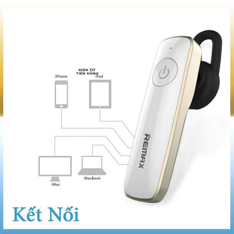 TAI NGHE BLUETOOTH REMAX T8 KHÔNG DÂY DÒNG 1 TAI - TAI NGHE CÓ MIC VÀ NHỎ GỌN