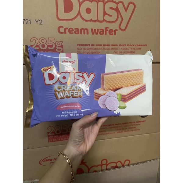 Bánh kem xốp vị khoai môn 285G