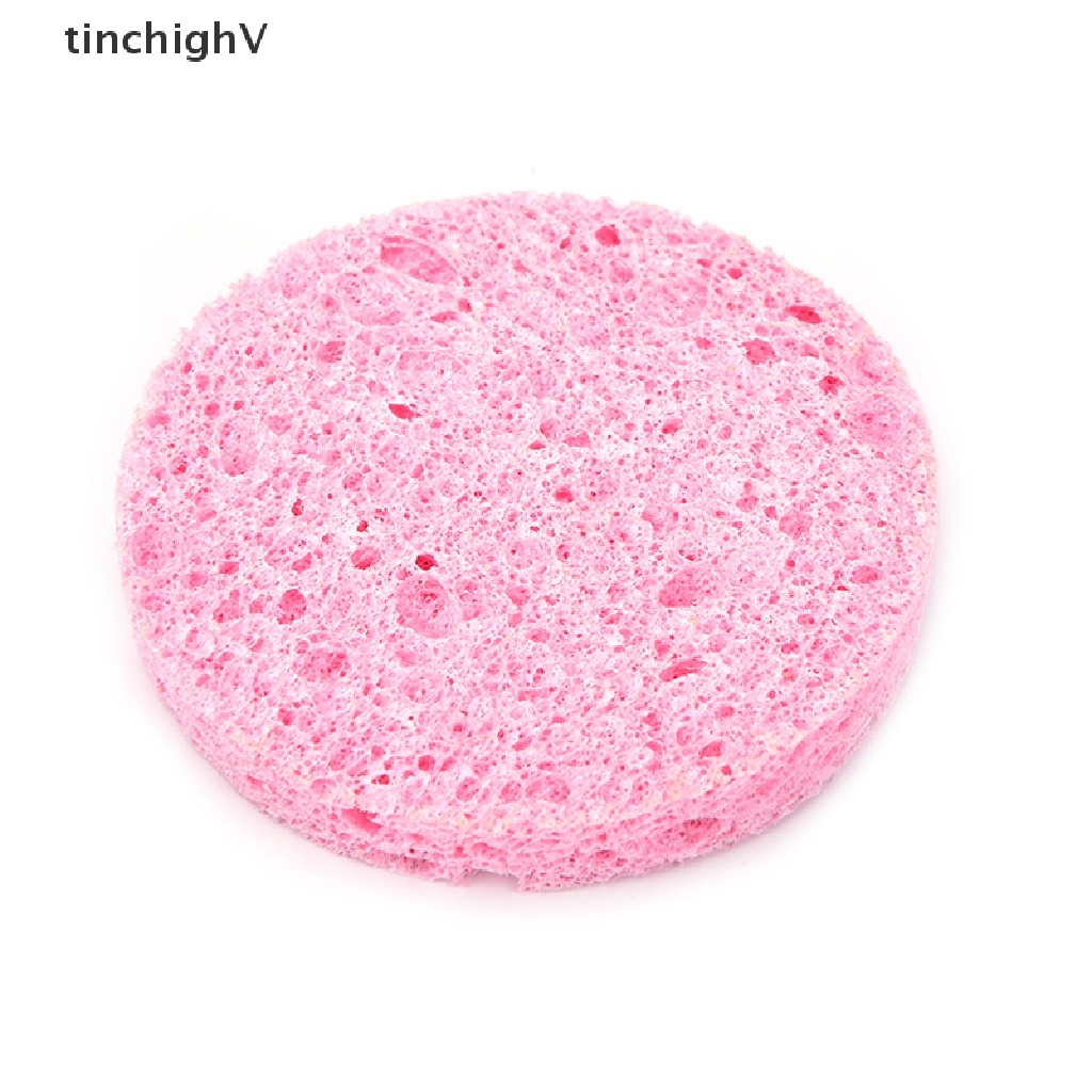 Set 4 Miếng Xốp Sợi Gỗ Tự Nhiên Tẩy Trang Làm Sạch Da Mặt