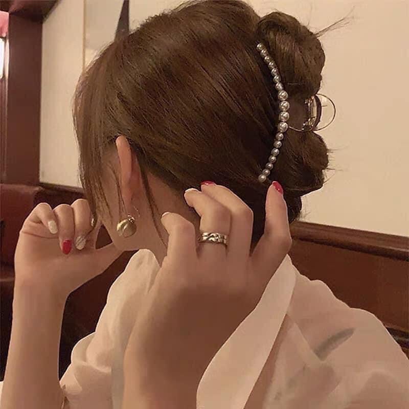 Set Kẹp Và Dây Buộc Tóc 5 Món