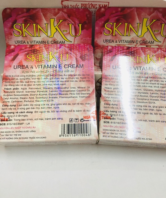 Kem bôi chống nứt nẻ SKINK-U 30g