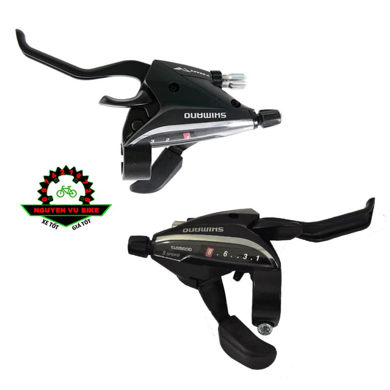 Tay đề Shimano Altus SL-M310, M315 3x8 Speed Chính Hãng Cao Cấp