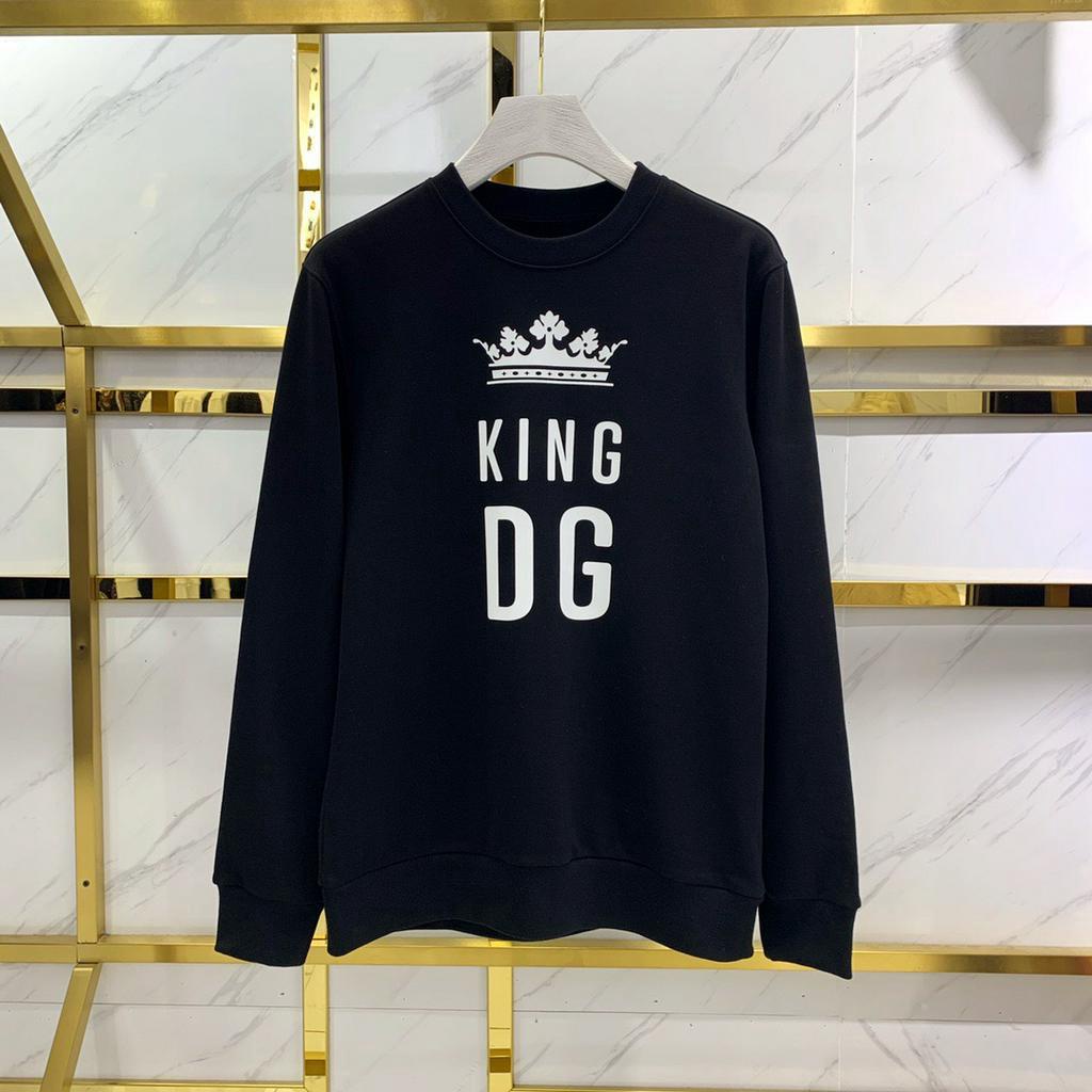 Áo sweater D0Lce & GABBA Cổ Tròn Tay Dài Vải cotton Thời Trang Thu Đông 2020 Cho Nam