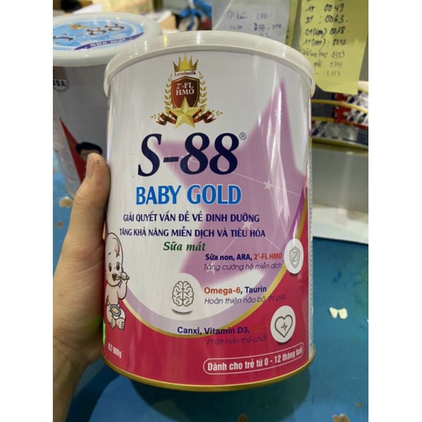 Sữa mát S-88 BaBy Gold ( lon 900gr) dinh dưỡng cho bé 0 - 12 tháng