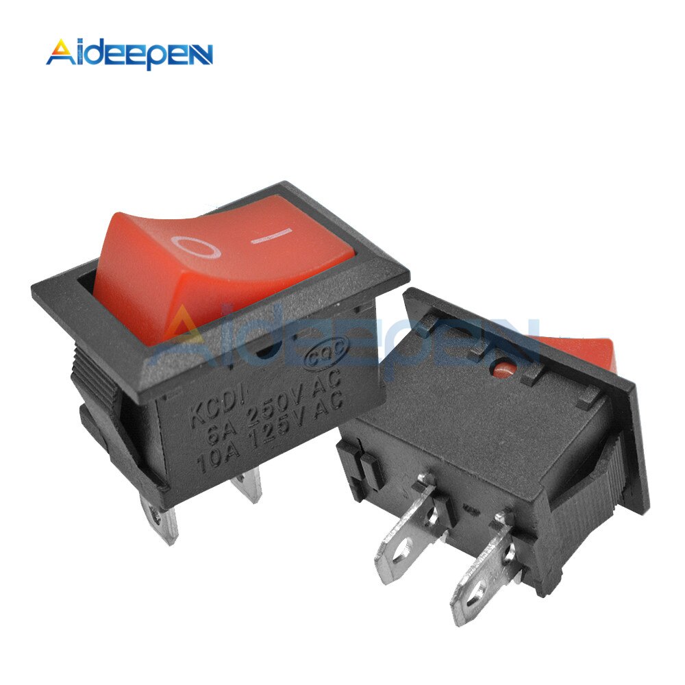 POWER Công Tắc Đèn 2 Vị Trí Kcd1 2 Pin 3 Pin 4 Pins 6 Pins 6a 250vac / 10a 125vac 15x21mm | BigBuy360 - bigbuy360.vn