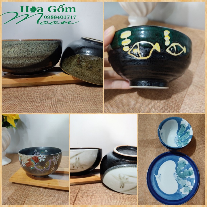 (TO3)Tô, Bát Gốm Sứ Nhật Bền, Đẹp -Nhiều Mẫu