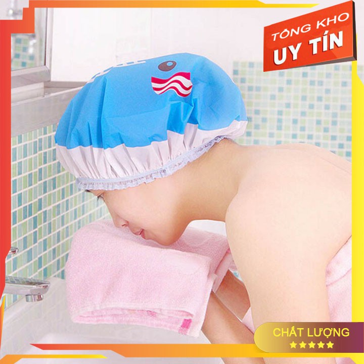Mũ chùm đầu, mũ ủ tóc xinh xắn (Giao ngẫu nhiên mẫu)