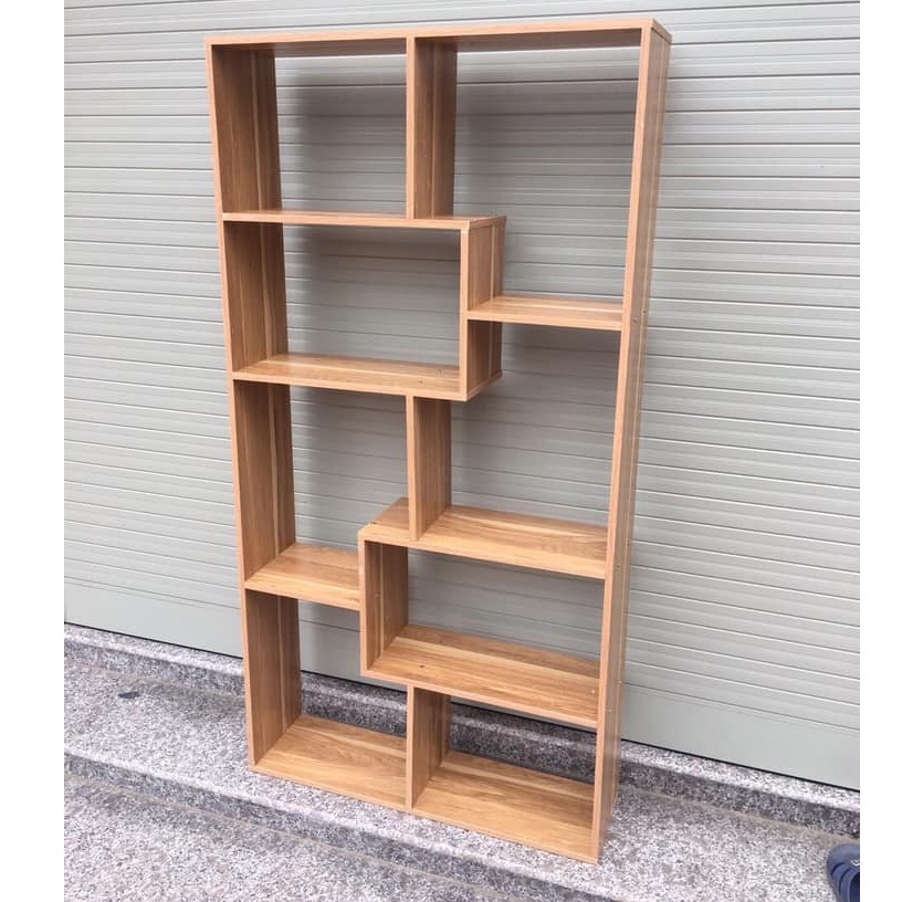 Kệ Sách U LEMINH DECOR, Kệ sách gỗ chữ U nhiều ngăn