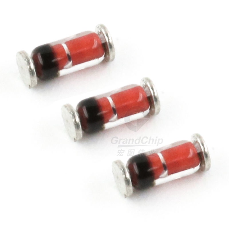 Đi-ốt chuyển đổi 1 n4148 Kính ll34 gói ll4148 1206 Miếng dán hình trụ chính hãng/Đi-ốt CHỈNH LƯU