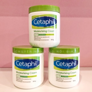 Kem dưỡng Cetaphil Moisturising Cream 550g 100g hàng Úc chuẩn