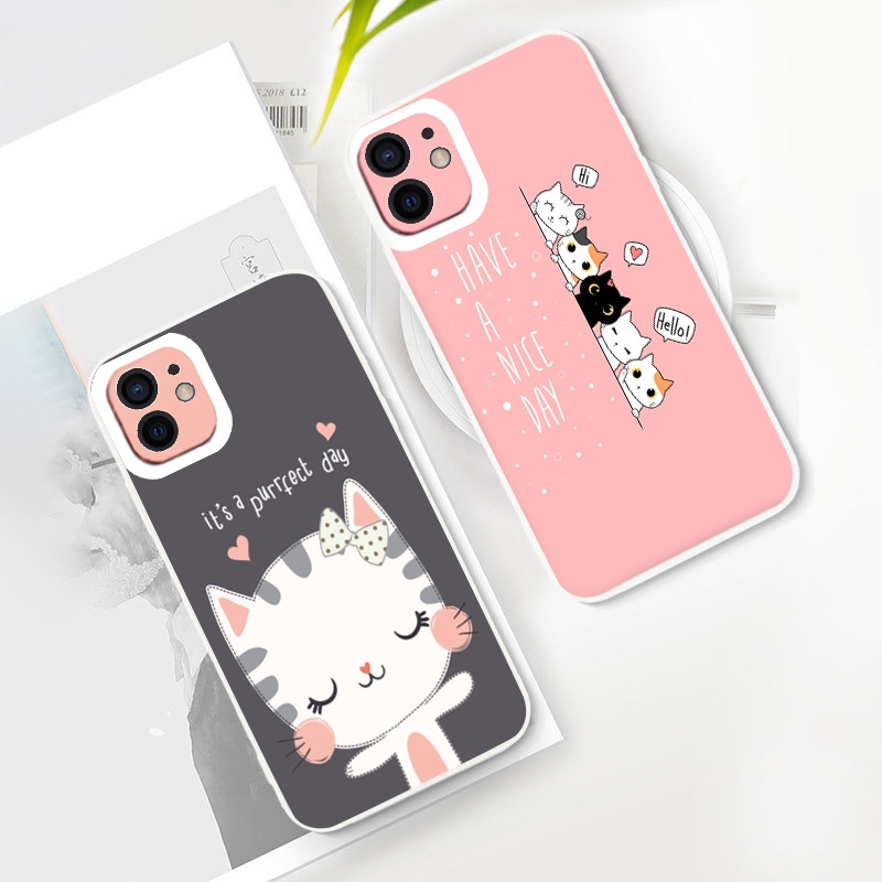 Ốp iphone Hello Cat chống sốc ốp lưng iphone 11/11pro/11promax/12/13/pro/promax/x/xs/xr/xsmax/6/7/8/plus/6s/6