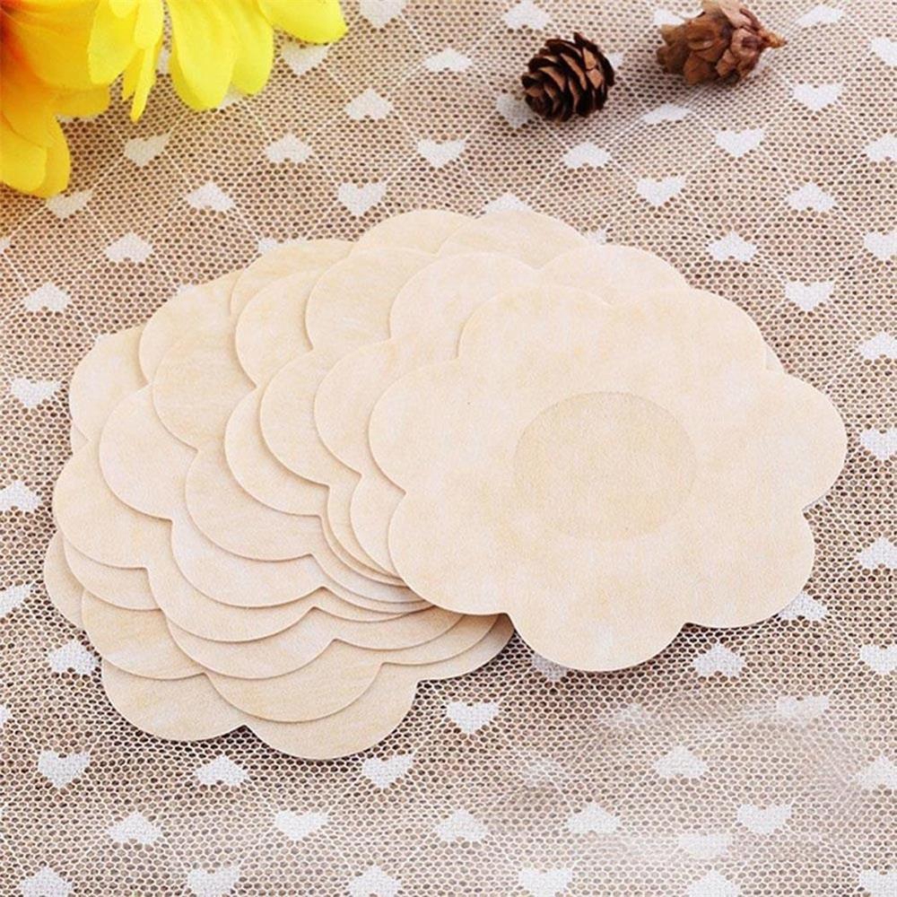 Bộ 10 miếng dán đầu ngực hình bông hoa quyến rũ cho nữ
