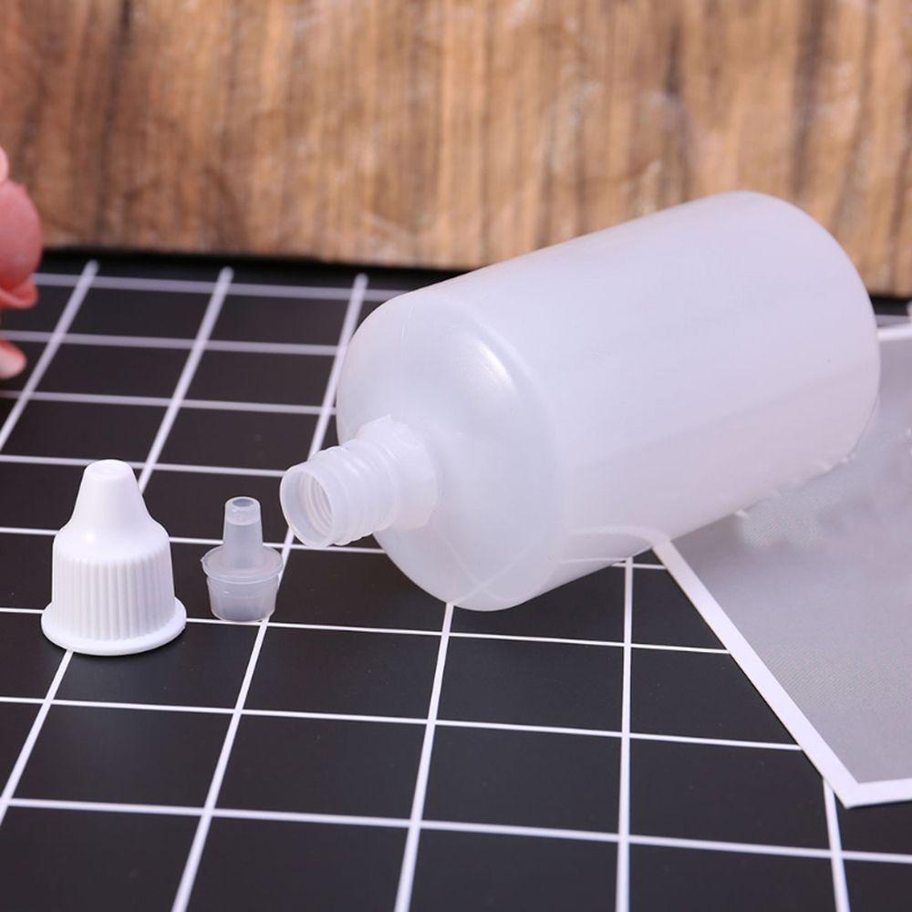 Set 1 / 5 Lọ Nhỏ Giọt 5 / 10 / 15 / 20 / 50 / 100ml Bằng Giấy Dạng Bóp Trang Trí Sổ Lưu Niệm