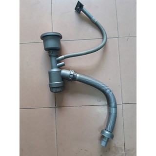 Bộ xi phông chậu rửa bát 1 hố cao cấp