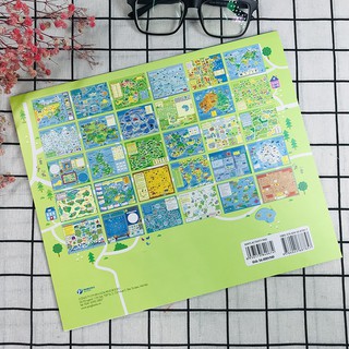 Cuốn Sách Khổng Lồ Về Trò Chơi Tư Duy - Maps Activity Pad
