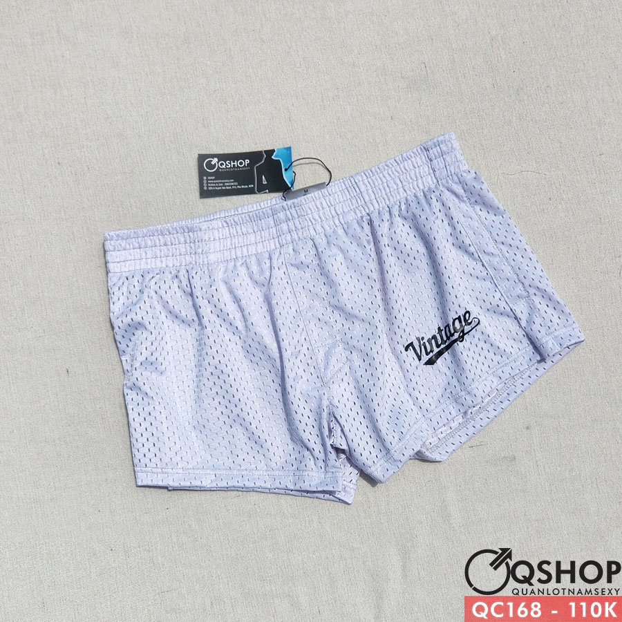 Quần ngủ nam thun lưới lỗ cao cấp QSHOP QC168