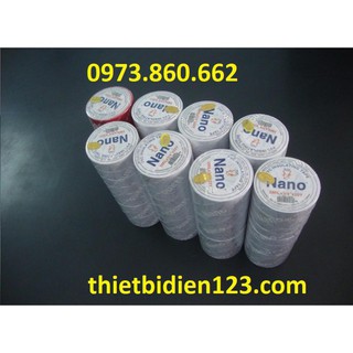 Combo 10 cuộn Băng dính điện nano 20Y -TBĐ -Thiết bị điện giá tốt