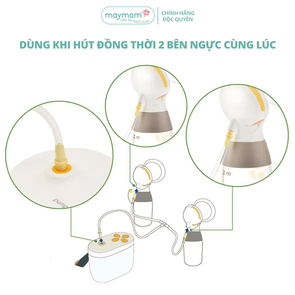 Dây Hút Sữa Medela Pump Maxflow Thương Hiệu Maymom, Không Chứa BPA, An Toàn 100%, Vệ Sinh Dễ Dàng