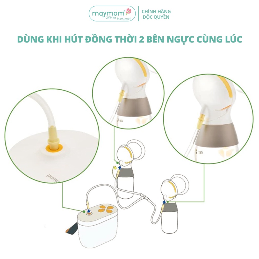 Dây Hút Sữa Medela Pump Maxflow Thương Hiệu Maymom, Không Chứa BPA, An Toàn 100%, Vệ Sinh Dễ Dàng (1 dây)