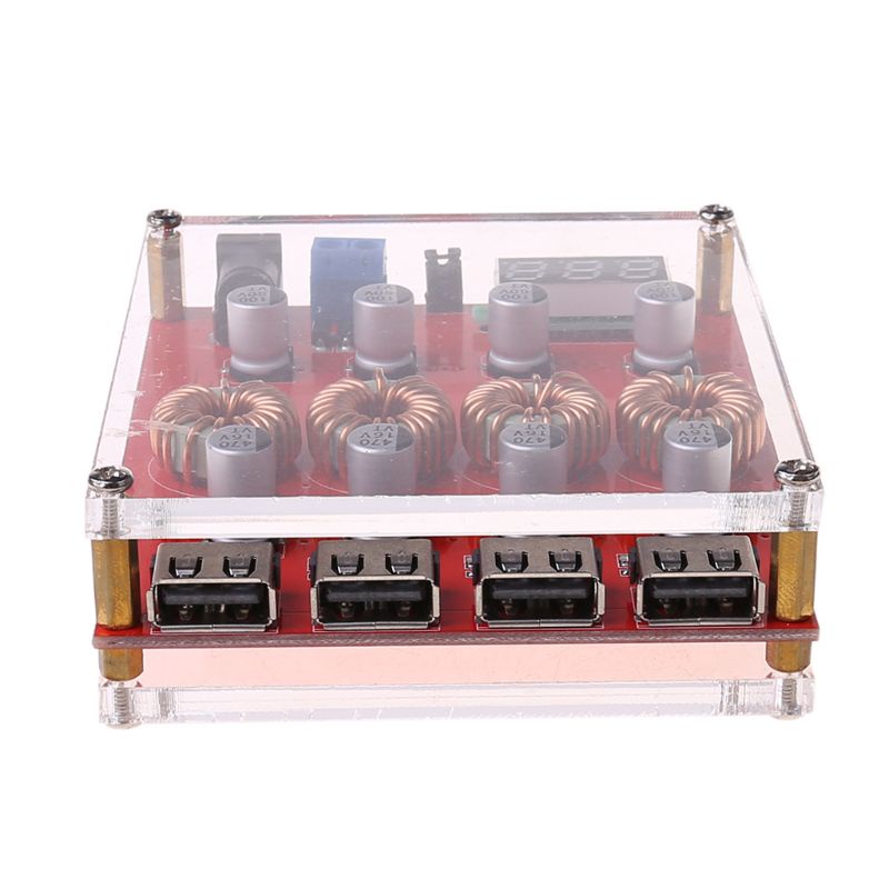 ❤~ High Quality fast transformer charge display step-down Voltage regulator power supply module with LED