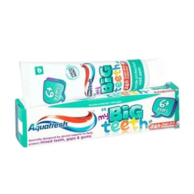 Kem đánh răng cho bé Aquafresh My Big Teeth 50ml từ 6 tuổi trở lên 50ml