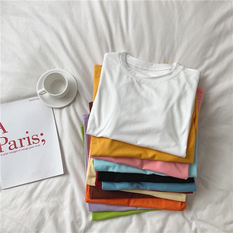 Áo Thun Trơn Nhiều Màu Nhà L Seoul
