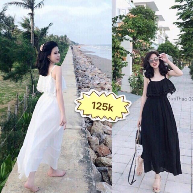 Maxi voan phối ren 😍