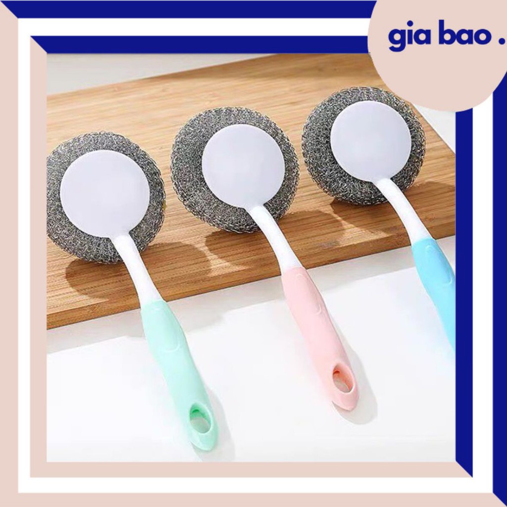 BÚT SẮT CỌ RỬA - BÚI SẮT CÓ TAY CẦM - CBST
