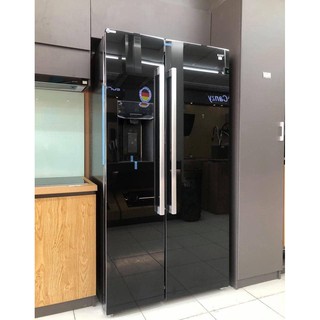 TỦ LẠNH SIDE BY SIDE KAFF KF-SBS600GLASS